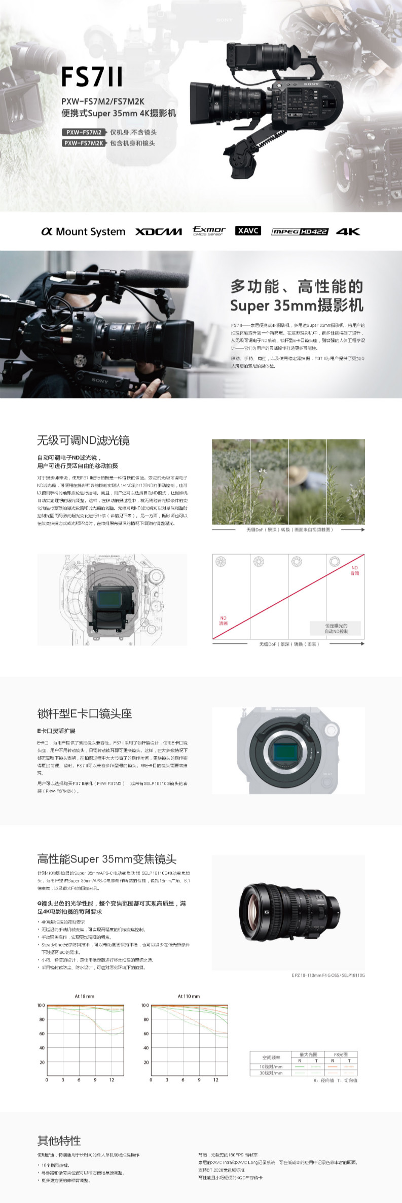 索尼PXW-FS7M2_Sony PXW-FS7M2_專業手持式攝錄一體機_報價,價格,配置,詳情-.png
